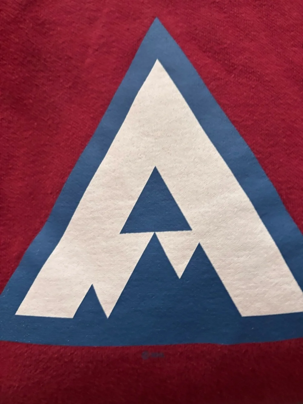 Fanatics XL Colorado Avalanche NHL 2020 Stadium Series Burgundy "A" Hoodie - Picture 4 of 4